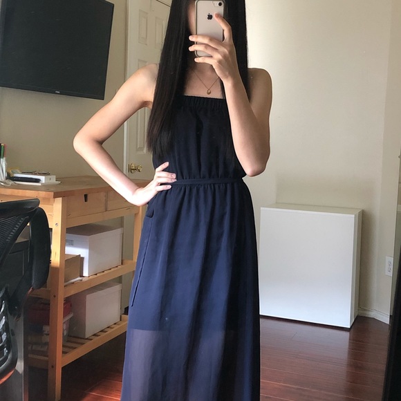 Forever 21 Strapless Maxi Dress - Picture 3 of 3